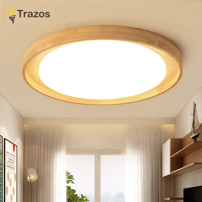  Modern Remote Control Dimmable Led Chandelier Pinewoods Acrylic lampshade Chrome Led Ceiling Chande - 33053451600
