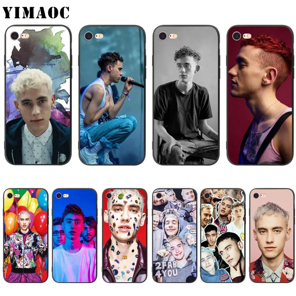 

YIMAOC Olly Alexander Soft Silicone Case for iPhone XS Max XR X 8 7 6 6S Plus 5 5s se