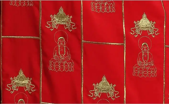 Настроить унисекс тысячи Будды медитация буддист монах вышивка платье с драконами Униформа дзэн lay cassock zuyi боевые искусства костюмы