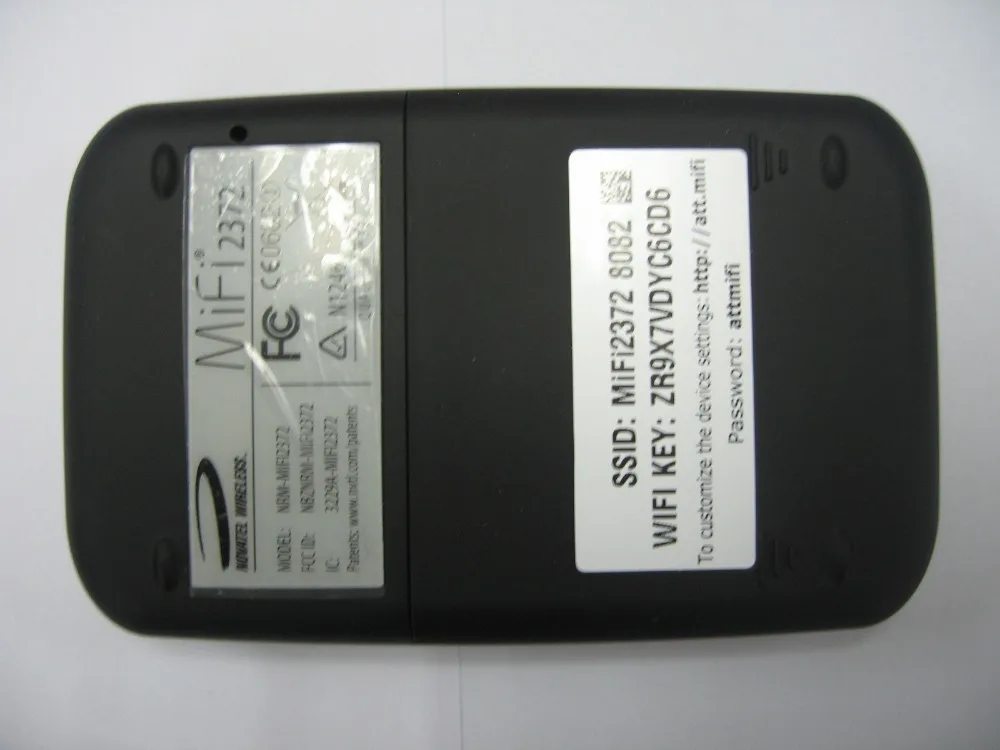 MiFi 2372 разблокированный мобильный широкополосный маршрутизатор Novatel AT&T 3G точка