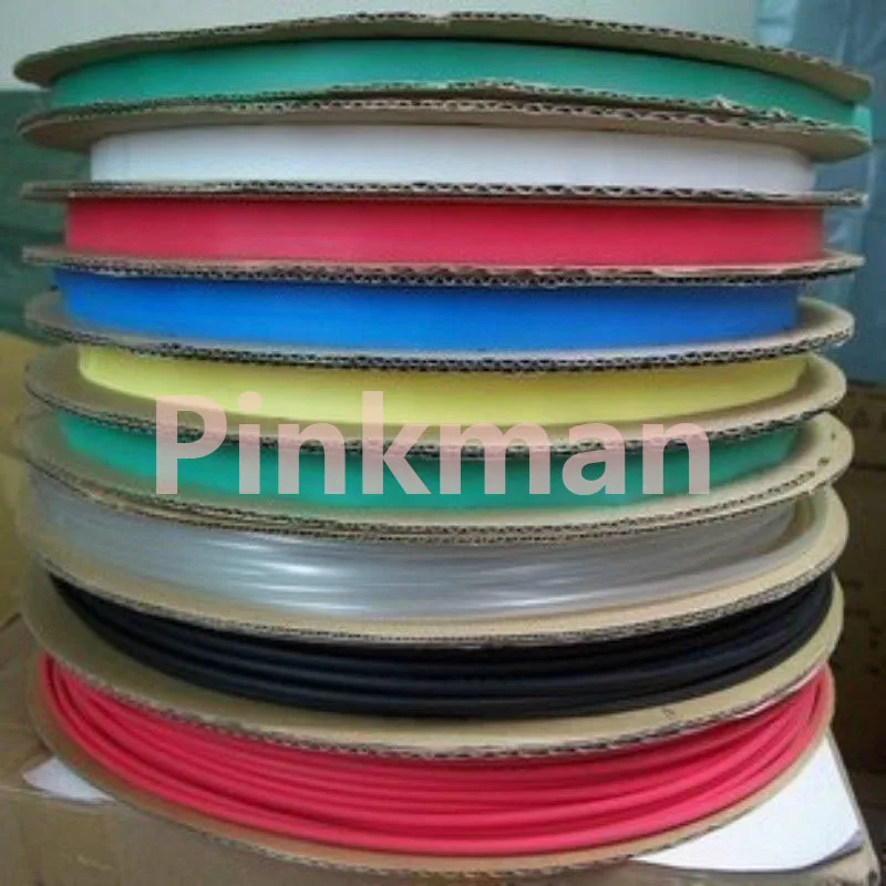 

5M 3mm EVA Heat Shrink Tubing Shrinkable Tube 5 Colors