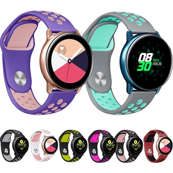 

Sport Straps for Samsung Galaxy Watch Active 2 1 Bands Screen Protector Bracelet for Samsung Galaxy Watch Active Case Strap Band