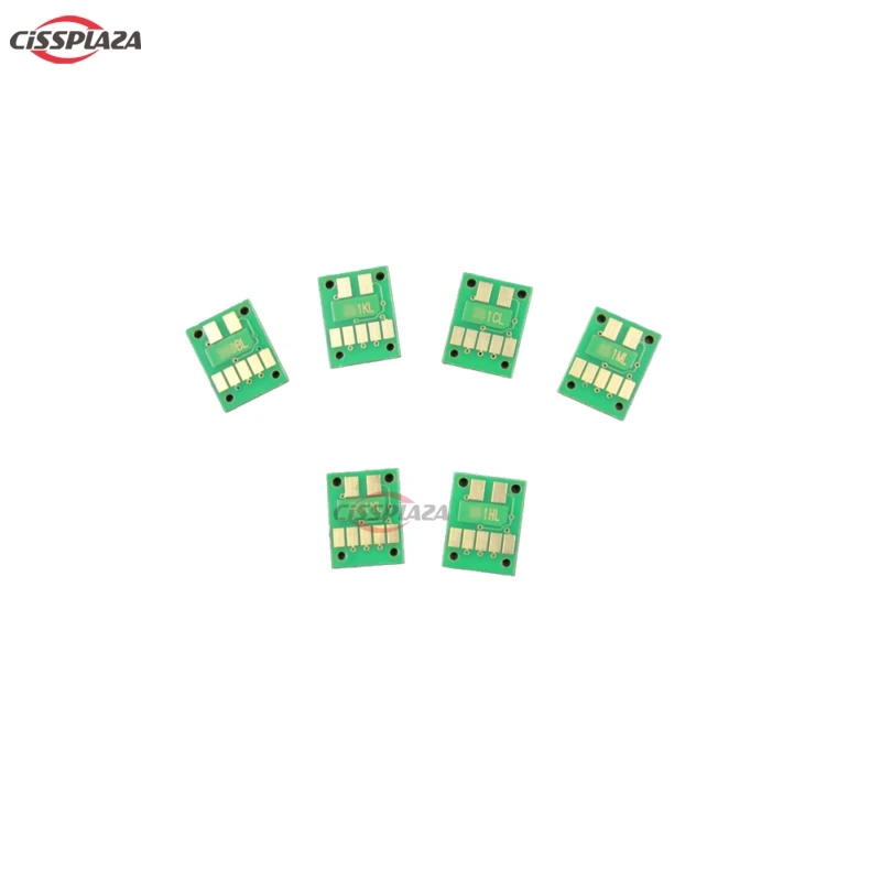 Чипы CISSPLAZA ARC 6 шт. чипы совместимые с CANON MG6320 MG7120 MG7520 IP8720 pgi 250 чип автоматическим