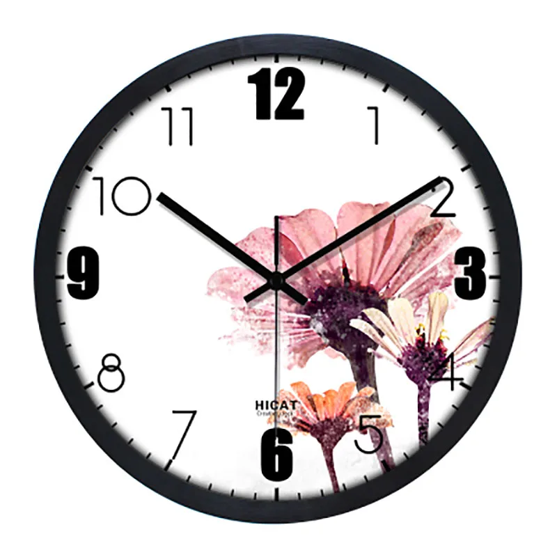 Цифровые настенные часы современный дизайн винтажный Ретро механизм 3d часы настенные часы домашний декор для кухни беззвучные часы гостиная 5Q205 - Цвет: Style9