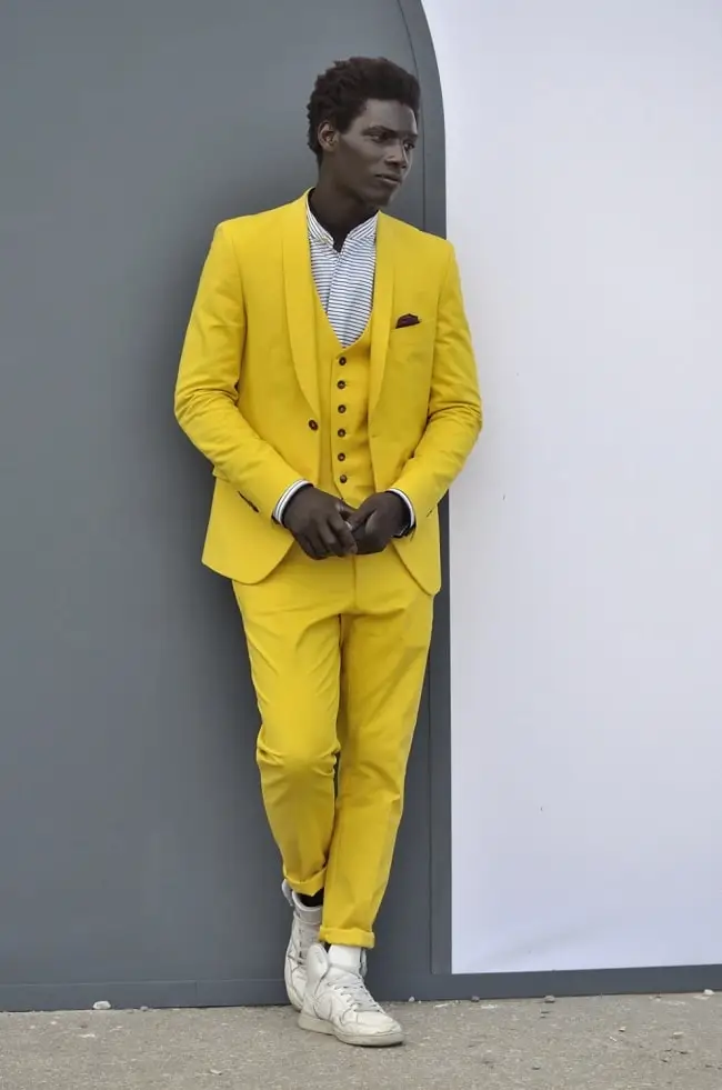 colour coat pant yellow Pant Suits Coat Casual Yellow Latest 2018 Designs Men