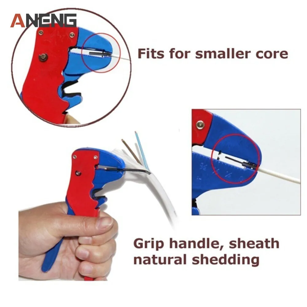 

1PC Automatic Sale Cable Wire Stripper Self Adjusting Crimper Stripping Cutter For High Quality Hand Tools