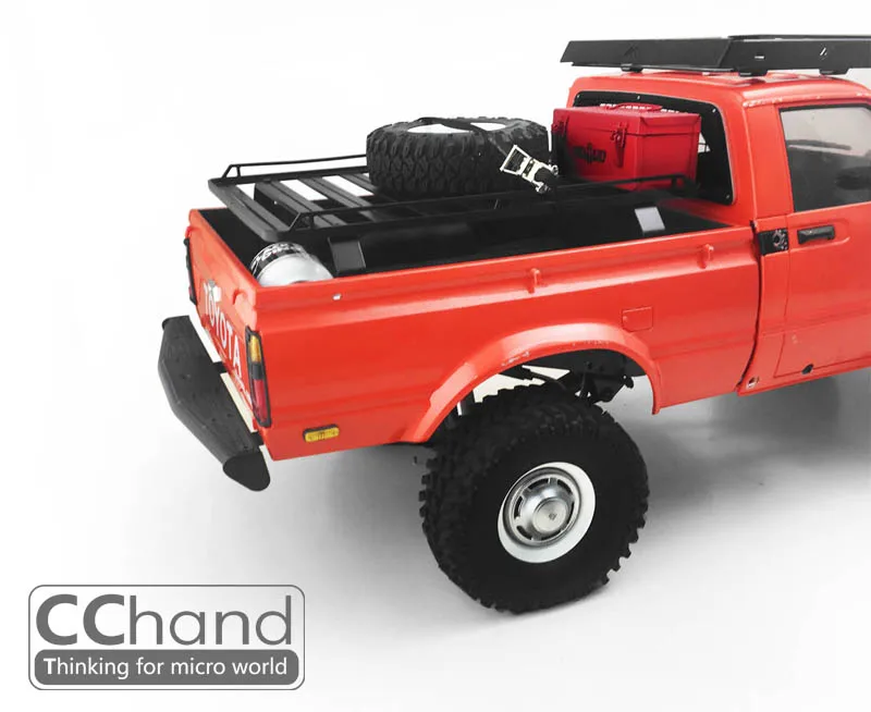 Металлический держатель для багажа CChand багажник на крышу RC4WD 1/10 TF2 Mojave 2 дверная