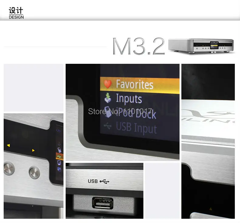 Shanling M3.2 потоковый медиаплеер DSD проигрыватель Hi-Fi EXQUIS 192 кГц WAV WiFi