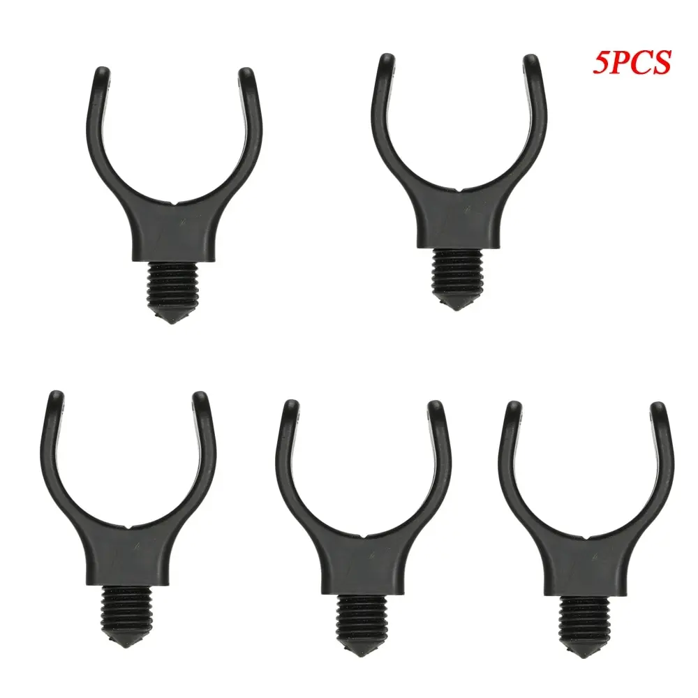 

5pcs Carp Fishing Tool Rod Holder Tackle Gripper Rest Screw Thread M3/8 Rod Holder Pesca Fishing Tackle