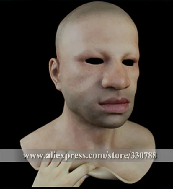 [SF N4] Top quality silicone masks halloween party masquerade masks for