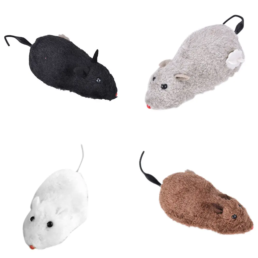 False Mice Cat Toys 1Pc Mini Playing Toys Running Mouse Rat Move Tail