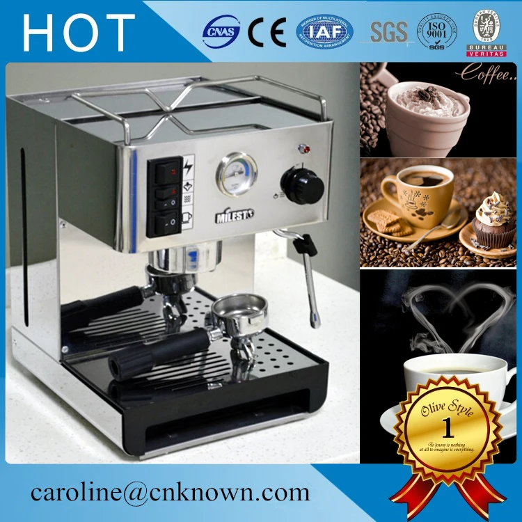 

Coffe Maker Semi-automatic High-Pressure Steam Espresso Coffee Machine With Professional Pump For family