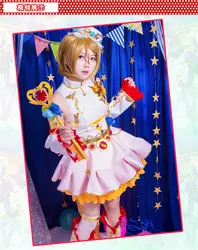 Love Live Коидзуми Hanayo камень серии "Пробуждение карнавальный костюм аниме Хэллоуин платье Одежда Ткань Бесплатная доставка