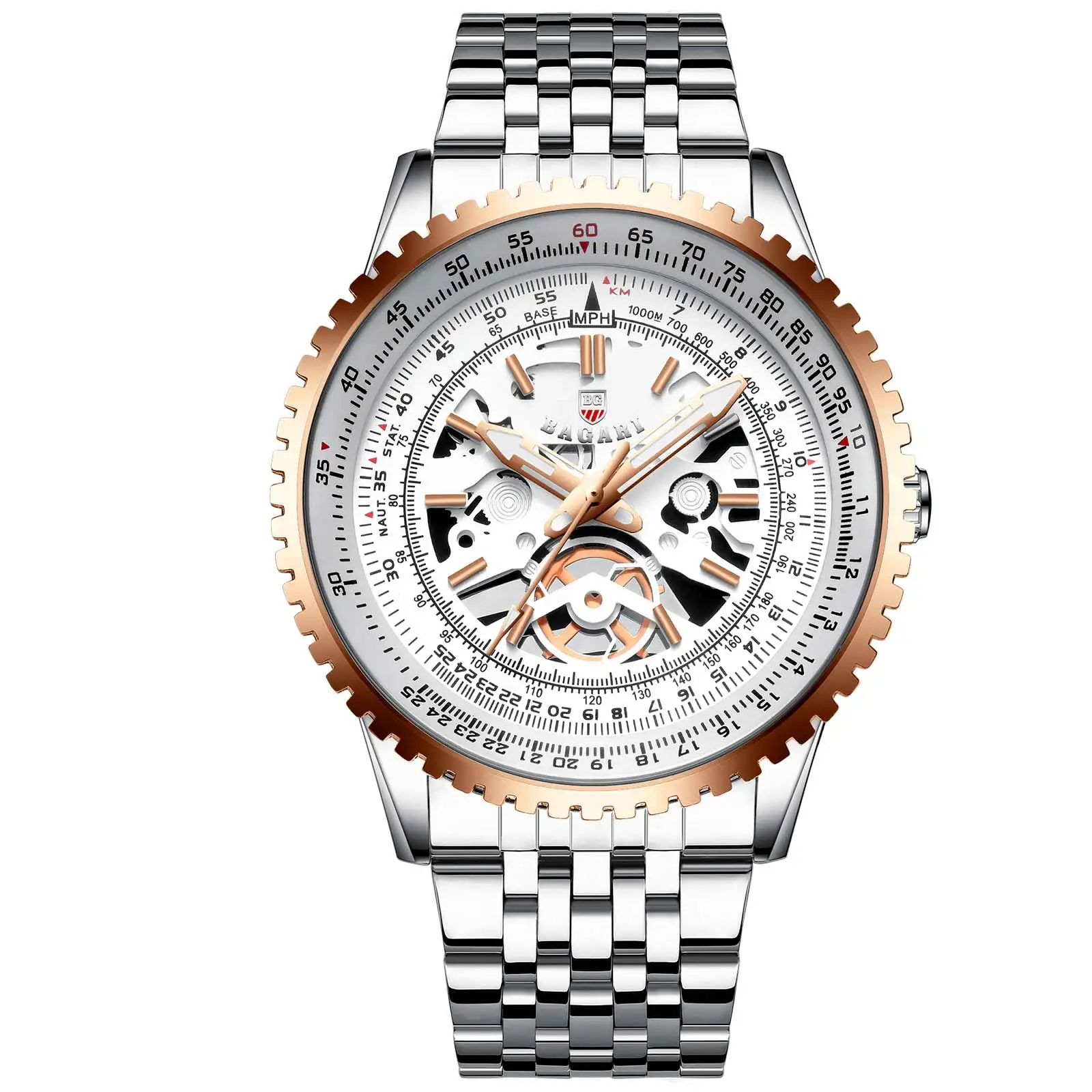 

Simple Men Watch Top Brand Luxury Business Sports Stylish Stainless Steel Strap Waterproof Watch