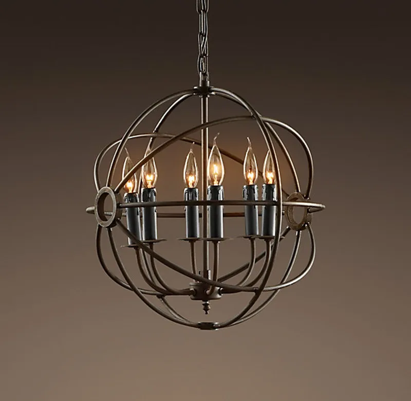 Focaults Orb Chandelier-4