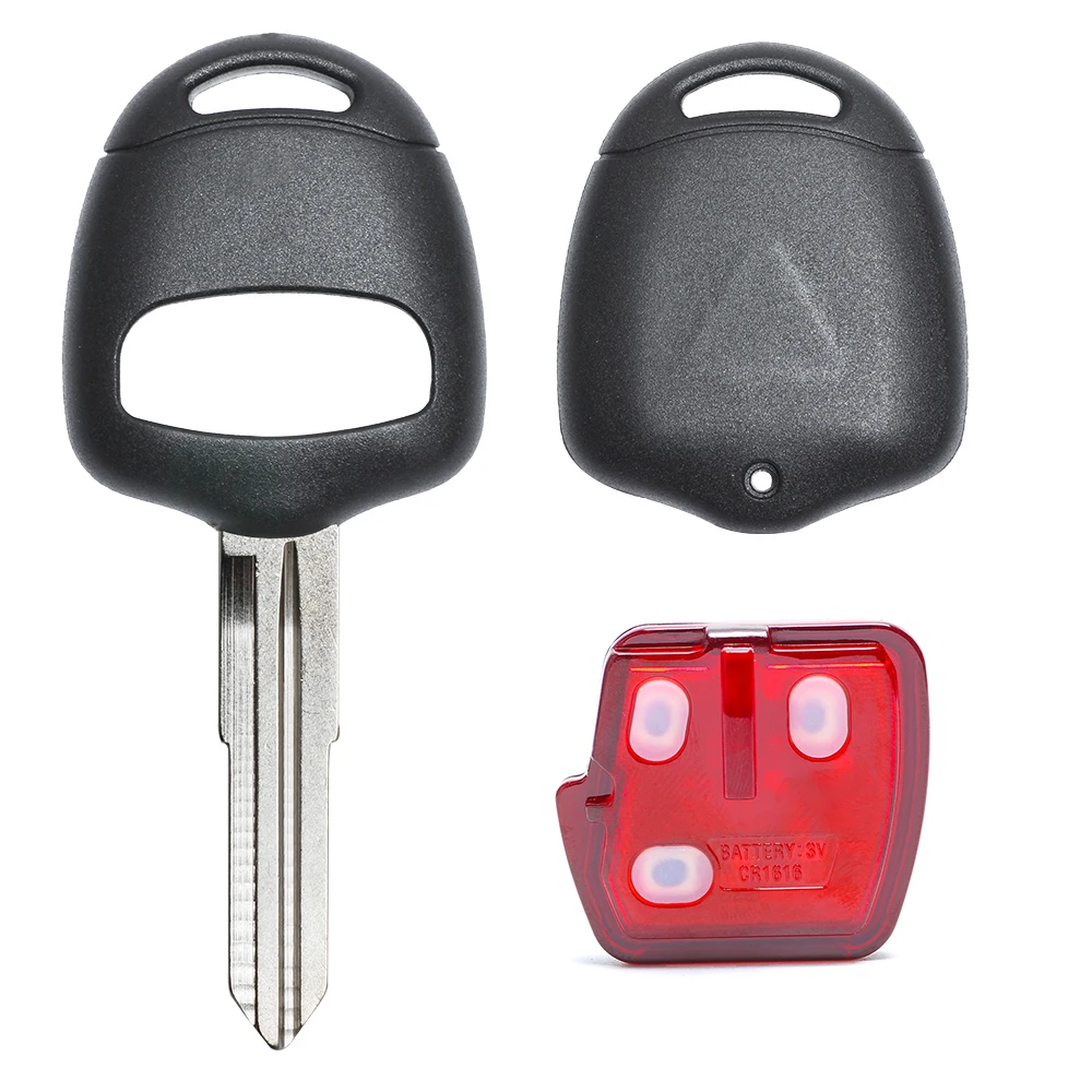 US $8.61 KEYECU Remote Key Fob 2 Button 433MHz ID46 Chip for Mitsubishi Lancer 20092014 FCC ID G8D576MA MIT11R Right Blade
