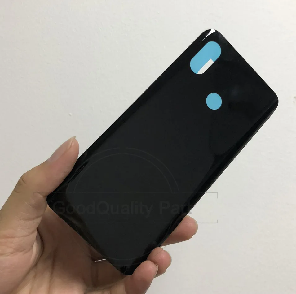 Новый корпус для Xiaomi mi 8 mi8 Задняя стеклянная крышка батареи задняя дверь Корпус