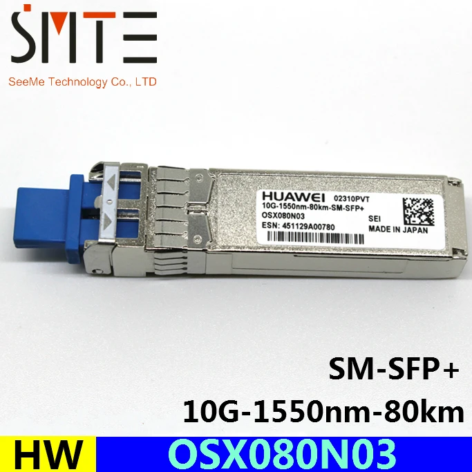 

Original HW OSX080N03 10G-1550nm-80km-SM-SFP+ fiber optical transceiver