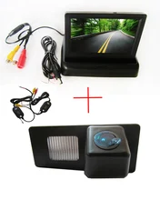 night vision Wireless Color Car CCD Rear View Camera for Ssangyong Rexton Ssang yong Kyron,with 4.3 Inch foldable LCD Monitor