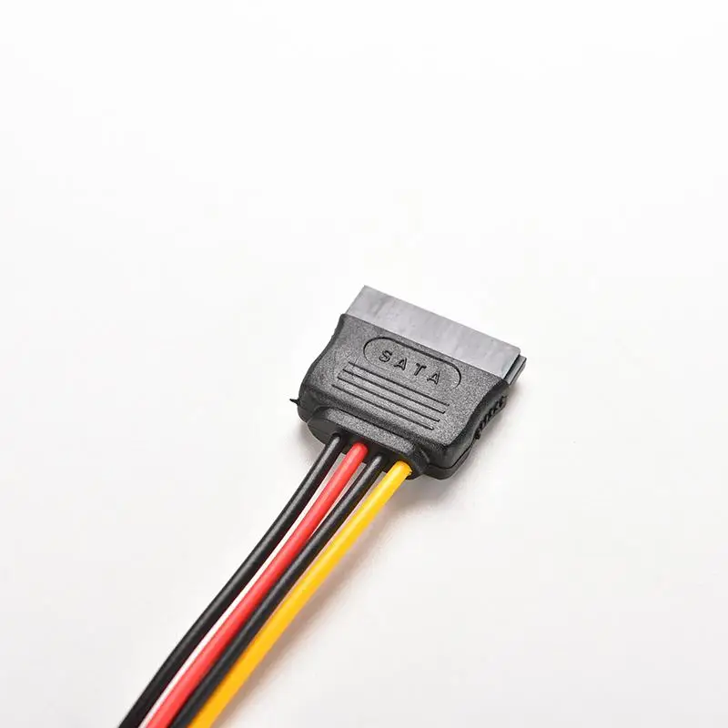 Адаптер питания JETTING 1 шт. 15 Pin SATA штекер гнездо P удлинитель провод шнур 8 дюймов 20