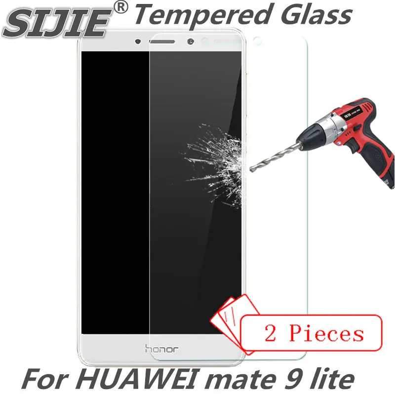 2 шт. закаленное стекло для HUAWEI mate 9 lite mate9 mate9lite Защитная крышка экрана 5 дюймов