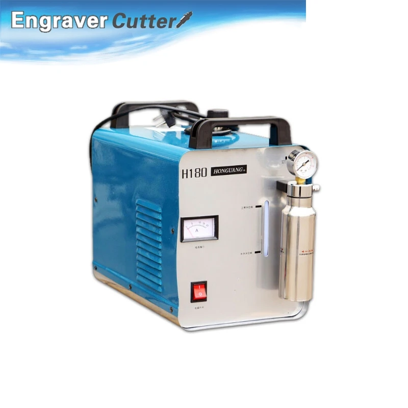 

110V 300W Portable Oxygen Hydrogen Flame Generator Acrylic Polishing Machine, 95L 1 Gas Torch free, Single Gun