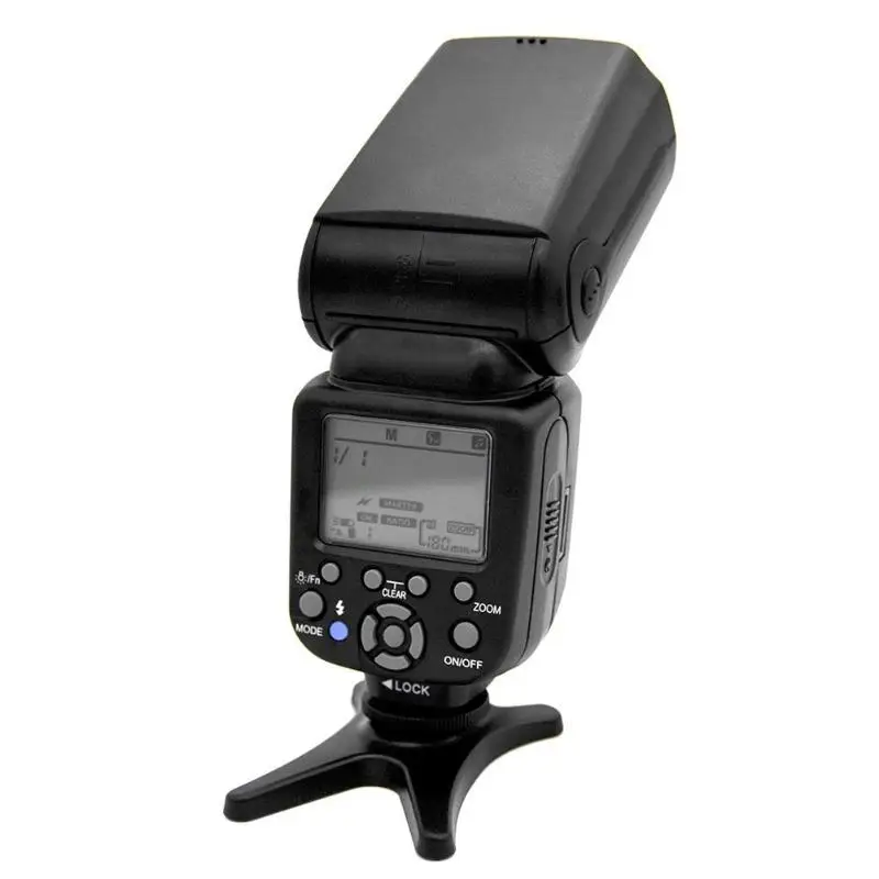 

ALLOET G1 TTL Universal Camera LCD Flash Speedlite Light For Canon EOS 5D Mark II III 300D 600D 1000D Nikon D7000 D7100 D5500 D4