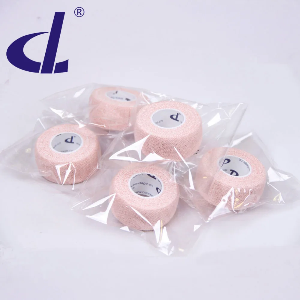 DL Brand Finger tape 6 rolls 100% Cotton Finger protection 2.5cm x 3.6m For Golf Volleyball Basketball Cycling Fishing Sports