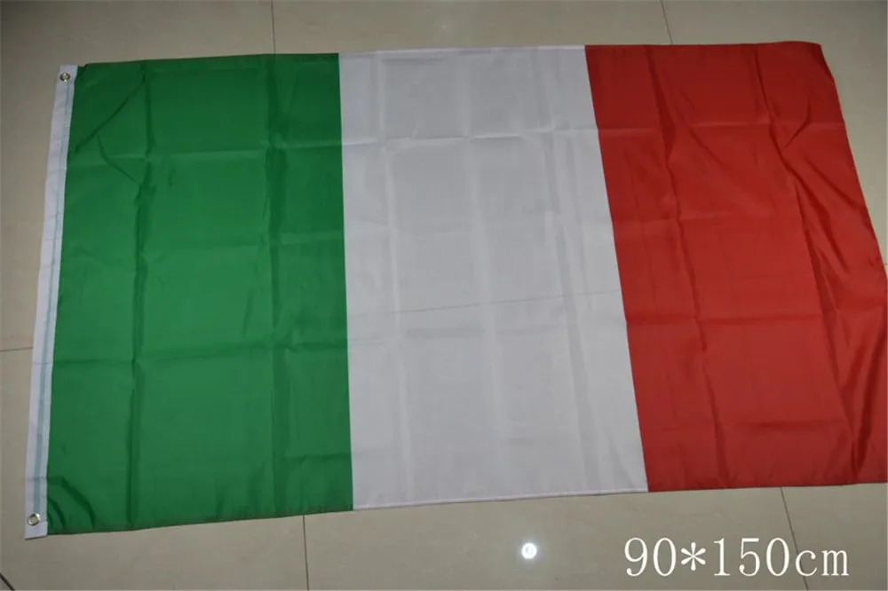2018 Fan Russian Cup Banner 90*150Cm Appeso Big Italy Flag Banner Bandiera Interna Ed Esterna