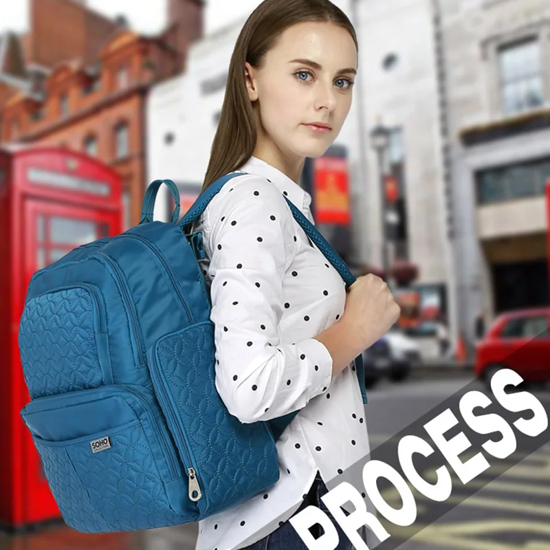5 Pcs Baby Diaper Bag Large Capacity Baby Care Nappy Bags Multifunction Stroller Hang Tote Mummy Nylon Backpack Mochila BB6029 (9)