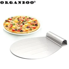 ORGANBOO из нержавеющей стали для торта, безопасное переключение для пиццы, муссовый торт, подвижная пластина, лопатка для печенья, инструменты для выпечки