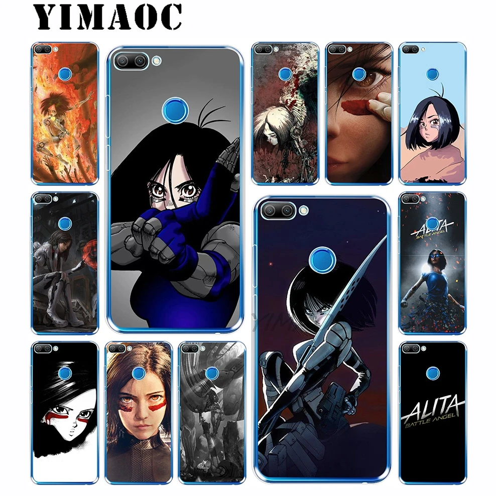 

YIMAOC Alita Battle Angel Soft Silicone Case for Huawei Honor 10 9 8X 8C 8 7C 7X 7A Pro 6A & Nova 3i 3 2i Lite Note 10
