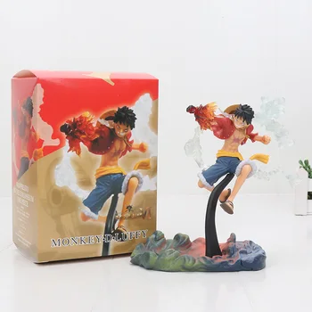 

16cm Anime One Piece Monkey D Luffy Gear Second Fire Fist Ver. PVC Action Figure Resin Collection Model Toy Doll