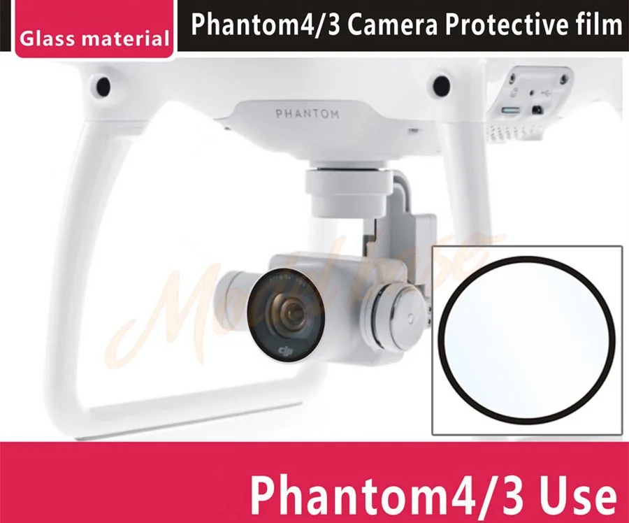 Camera Glass Protection Film, Lens UV Glass Film,Ultra Thin Protective Film For DJI Phantom 3 DJI Phantom 4 Accessories