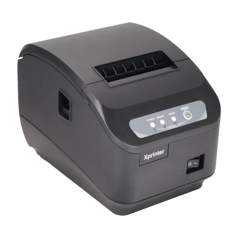 

E-EMSFreeshipping pos printer High quality 80mm thermal receipt printer XP-Q200II automatic cutting machine USB or lan interface