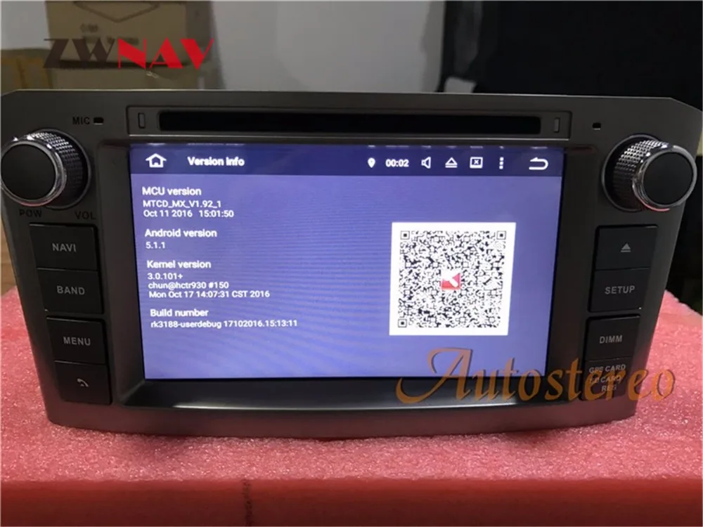Cheap Android 9.0 Car DVD Stereo Multimedia Headunit Auto Radio GPS Navigation Video Audio For Black Toyota Avensis T25 2003-2008 4