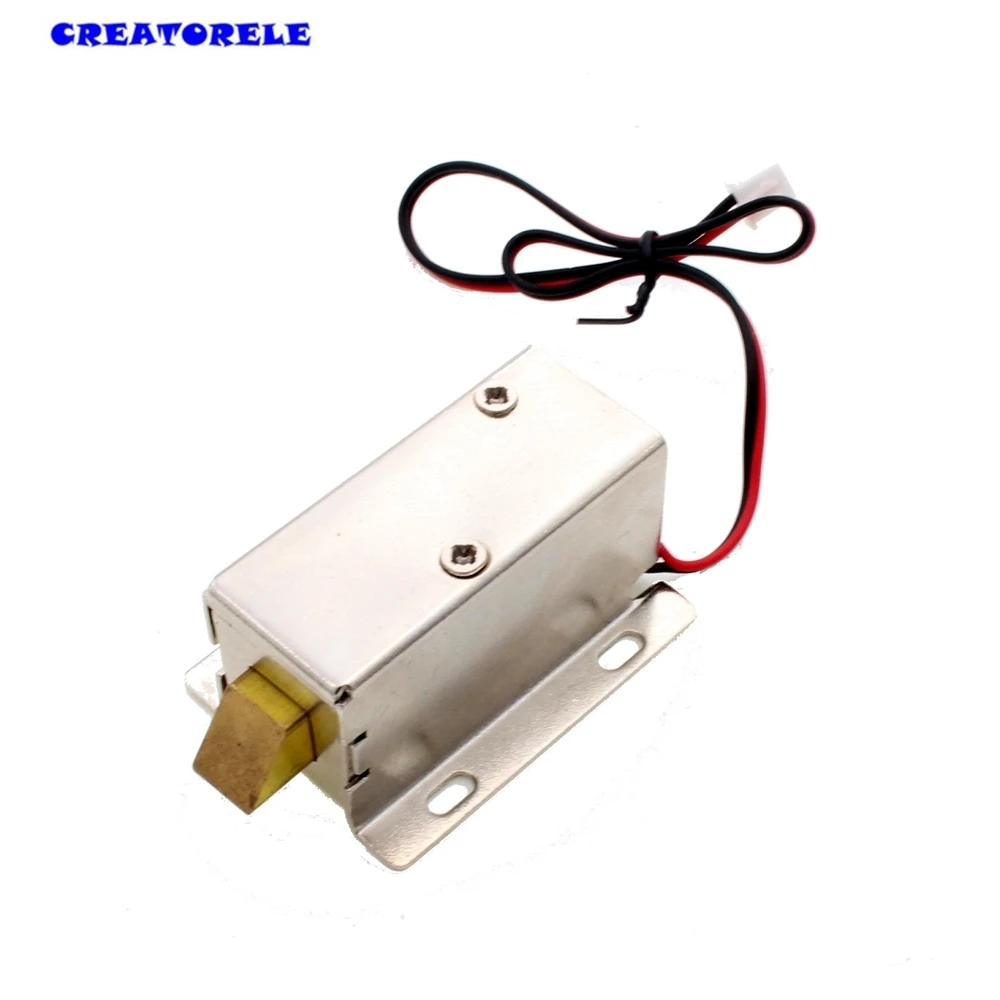DC 12V 8W открытая рамка тип соленоида для электрического дверного замка Галлий