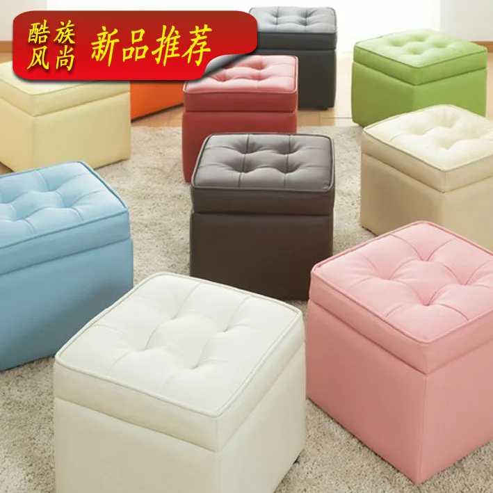 An And South Korea Candy Sofa Storage Stool Changing His An And South Korea Candy Sofa Storage Stool Changing His Shoes Leather Corner Foot Vanity Benches In Home Theatre System From