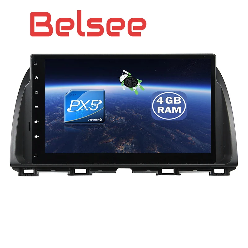 Clearance Belsee for Mazda CX-5 2012-2015 Car Stereo Android 8.0 Radio 8 Core 4GB GPS Head Unit Autoradio Audio Multimedia Player 3