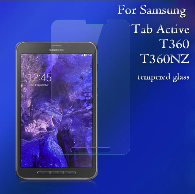 

Tempered Glass HD Screen Protector Film 9H 0.3mm For Samsung Galaxy Tab Active 8.0 T360 Sm-T360NZ tablet glass