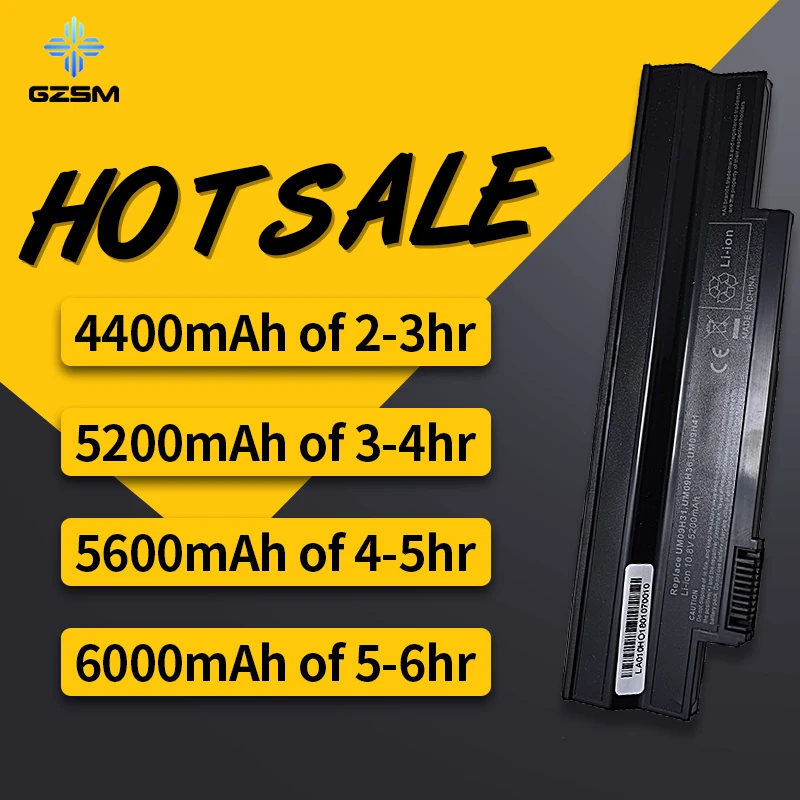 HSW Аккумулятор для ноутбука ACER Aspire AO533-KK3G AO533-WW3G eMachines 350 350-21G16i eM350 NAV50 NAV51 батарея |