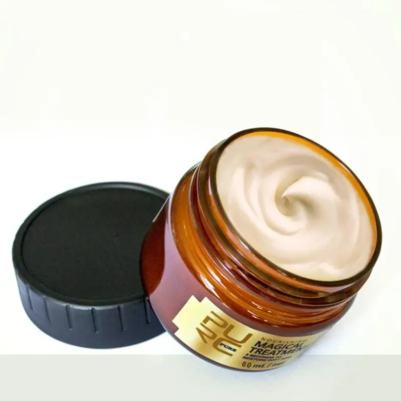 60ml Magical Treatment Keratin Repair Hair Mask Tonic Damage 5 Seconds Restore Soft Hair Deep Hair Conditioner Scalp Treatment 60ml Magical Treatment Keratin Repair Hair Mask Tonic Damage 5 Seconds Restore Soft Hair Deep Hair Conditioner Scalp Treatment