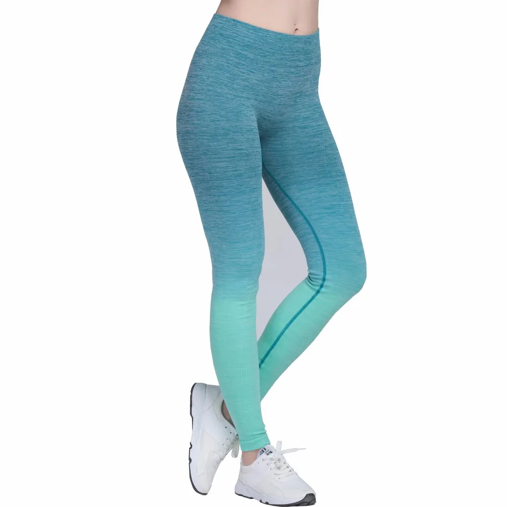 Summer Women Fitness Workout Legging Compression Striped leggins Slim