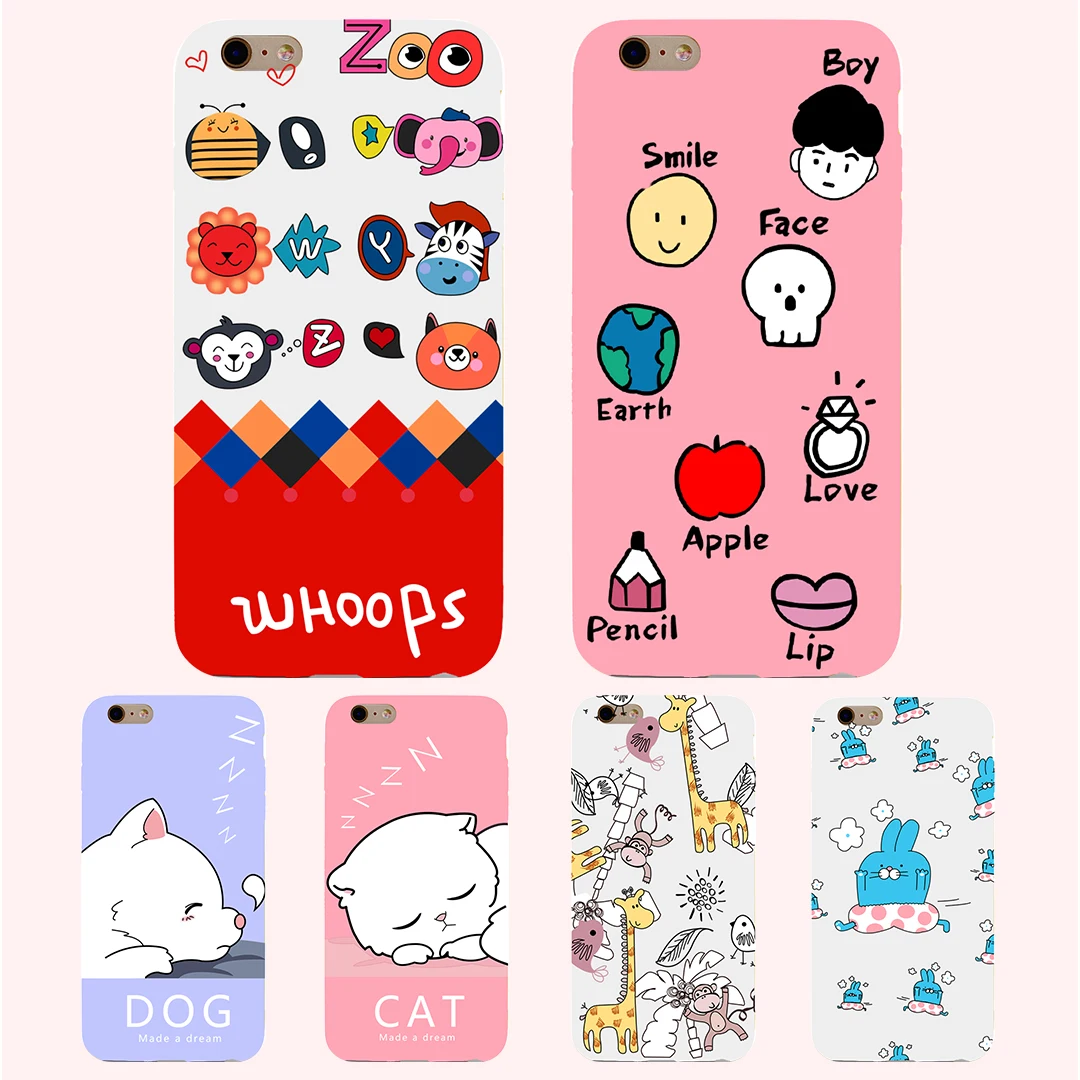 For Huawei Honor Enjoy 8 Plus Y9 2018 Case Cute Cartoon Cat Dog ZOO Animal face ring Lip Silicon Soft TPU Cover Phone |