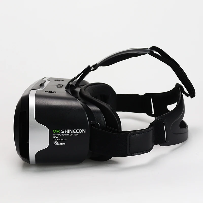 VR Shinecon 2,0 3D очки виртуальной реальности Гарнитура для смартфона Google Cardboard VR шлем для Iphone Android 4,7-6 'телефона