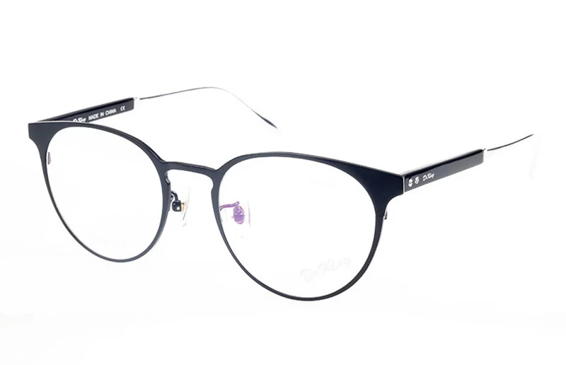 2017 nouveau Mode vintage or eye verre porter homme et femmes de haute qualité titane pur optique prescription lunettes plein cadre