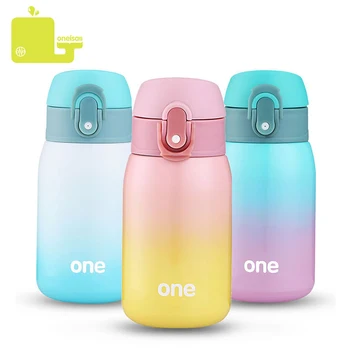

oneisall 260/320ML Thermos Bottle Thermo Mug Vacuum Cup Stainless Steel Belly Cup Thermal Bottles Water Insulated Tumbler Mugs