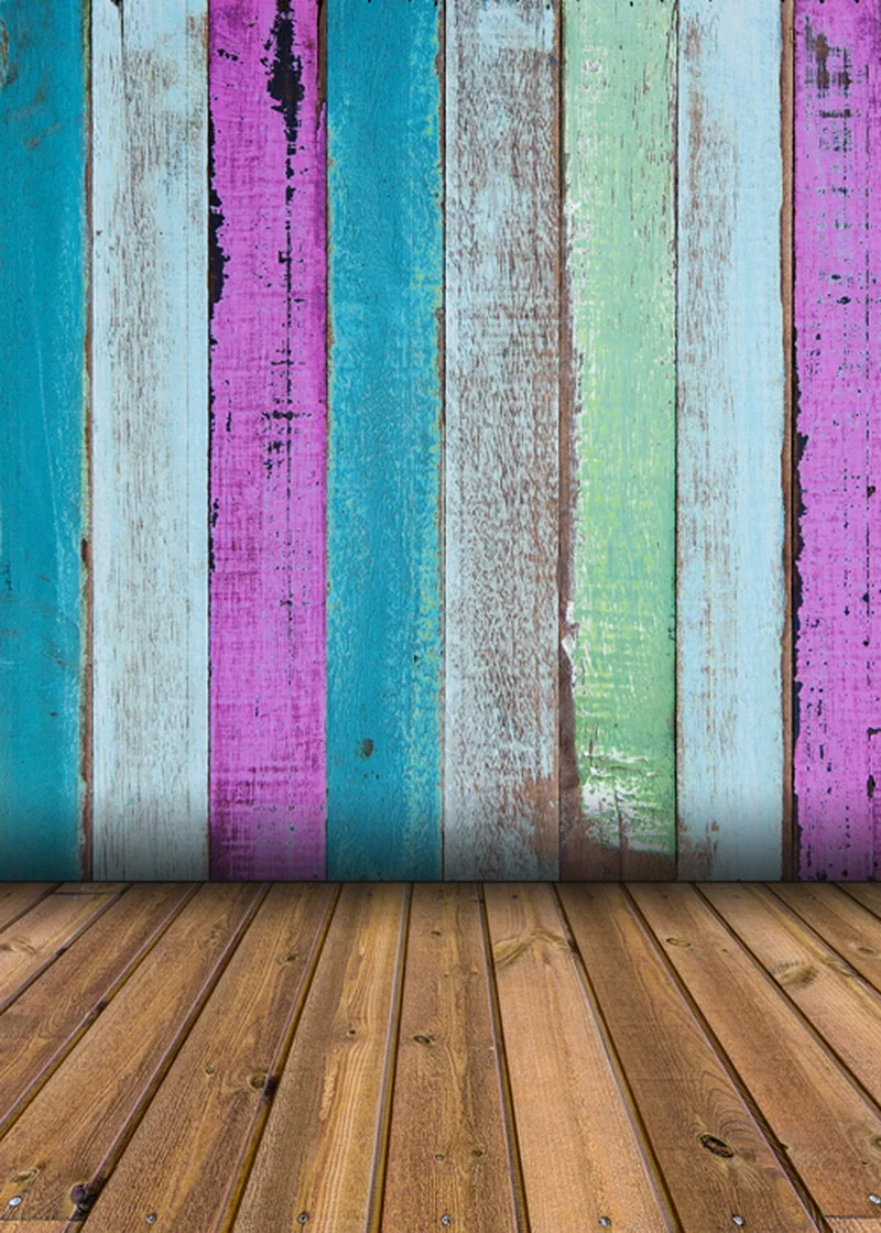 Photography backdrops HUAYI Vintage Printed Background Art Fabric