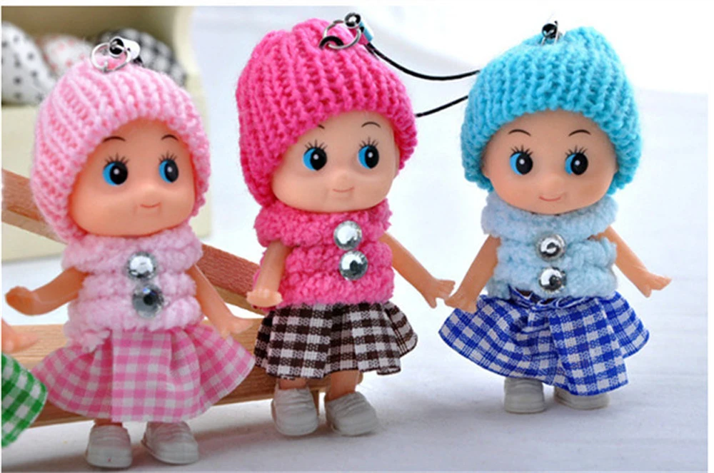 3 cute dolls