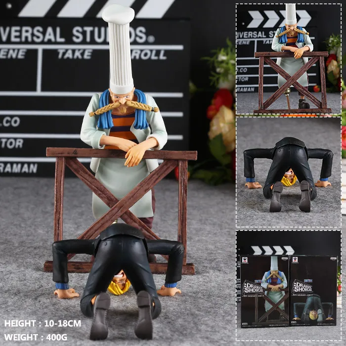 

One Piece Sanji Zeff Dramatic Showcase Figure Monkey D Luffy 10-16CM PVC Action Figuras Model
